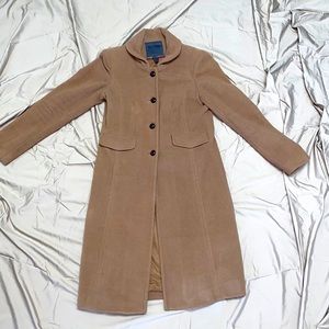 Tan peacoat!